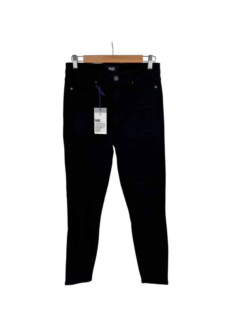 PAIGE Hoxton Crop Jeans in black Size 28